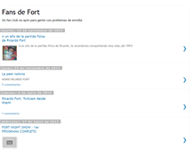Tablet Screenshot of fansdefort.blogspot.com