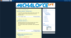 Desktop Screenshot of michalovcelive.blogspot.com