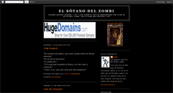 Desktop Screenshot of elsotanodelzombi.blogspot.com