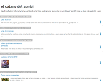 Tablet Screenshot of elsotanodelzombi.blogspot.com