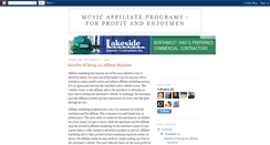 Desktop Screenshot of musicaffiliate.blogspot.com