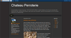 Desktop Screenshot of chateauperroterie.blogspot.com