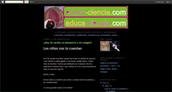 Desktop Screenshot of educa-ciencia.blogspot.com