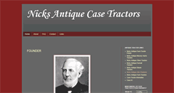 Desktop Screenshot of antiquecasetractors.blogspot.com