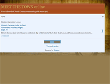 Tablet Screenshot of meetthetown.blogspot.com
