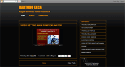 Desktop Screenshot of hartono-exca.blogspot.com