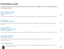 Tablet Screenshot of fremtidens-leder.blogspot.com