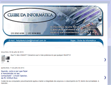 Tablet Screenshot of clubedainformaticarj.blogspot.com