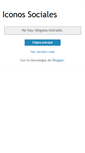 Mobile Screenshot of iconossociales.blogspot.com