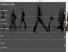 Tablet Screenshot of elbarcorojo.blogspot.com
