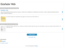 Tablet Screenshot of estafadorweb.blogspot.com