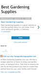 Mobile Screenshot of bestgardeningsuppliescom.blogspot.com