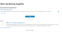 Tablet Screenshot of bestgardeningsuppliescom.blogspot.com