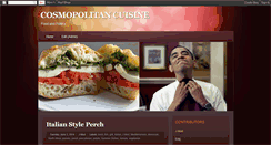 Desktop Screenshot of cosmocuisine.blogspot.com