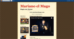 Desktop Screenshot of marianoelmago.blogspot.com