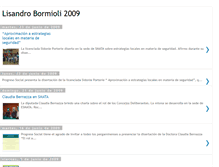 Tablet Screenshot of lisandrobormioli2009.blogspot.com