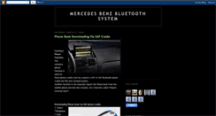 Desktop Screenshot of mercedes-benzbluetooth.blogspot.com