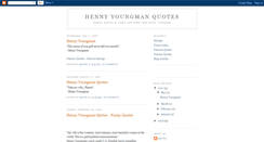 Desktop Screenshot of henny-youngman.blogspot.com