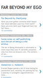 Mobile Screenshot of farbeyondmyego.blogspot.com