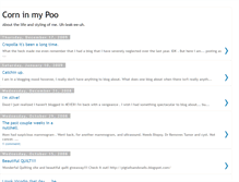 Tablet Screenshot of corninmypoo.blogspot.com