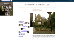 Desktop Screenshot of homemaker-remodeled.blogspot.com