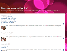 Tablet Screenshot of men-can-wear-nail-polish.blogspot.com