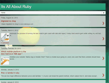 Tablet Screenshot of itsallaboutruby.blogspot.com