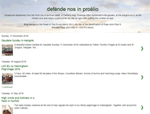 Tablet Screenshot of defende-nos-in-proelio.blogspot.com