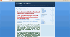 Desktop Screenshot of dcscalendar.blogspot.com