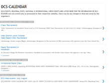 Tablet Screenshot of dcscalendar.blogspot.com