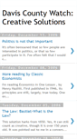 Mobile Screenshot of daviscountywatch-solutions.blogspot.com