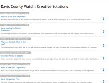 Tablet Screenshot of daviscountywatch-solutions.blogspot.com