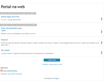 Tablet Screenshot of portal-na-web.blogspot.com