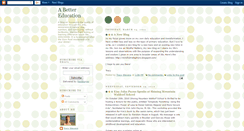 Desktop Screenshot of abettereducation.blogspot.com