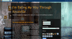 Desktop Screenshot of imeatingmywaythroughknoxville.blogspot.com