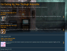 Tablet Screenshot of imeatingmywaythroughknoxville.blogspot.com