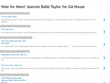 Tablet Screenshot of jeanniebabbtaylor.blogspot.com