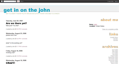 Desktop Screenshot of getinonthejohn.blogspot.com