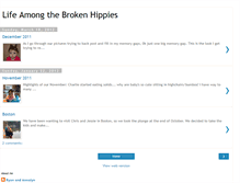 Tablet Screenshot of lifeamongthebrokenhippies.blogspot.com