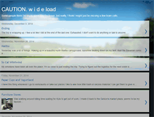 Tablet Screenshot of cautionwideload-bikeride.blogspot.com