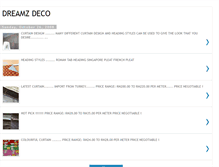 Tablet Screenshot of dreamzdeco88.blogspot.com