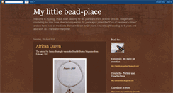 Desktop Screenshot of mylittlebeadplace.blogspot.com