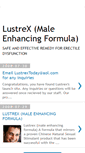 Mobile Screenshot of herbal-lustrex.blogspot.com