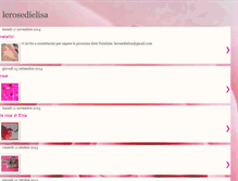 Tablet Screenshot of lerosedielisa.blogspot.com