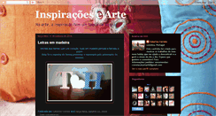 Desktop Screenshot of inspiracoesearte.blogspot.com