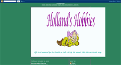 Desktop Screenshot of hollandshobbies.blogspot.com