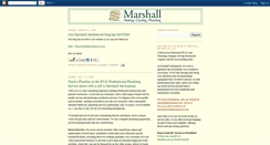 Desktop Screenshot of marshallmechanical.blogspot.com