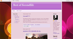 Desktop Screenshot of bestof2ndlife.blogspot.com