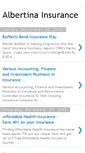 Mobile Screenshot of albertinainsurance.blogspot.com