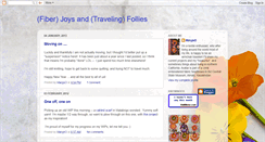 Desktop Screenshot of fibersandtravel.blogspot.com